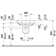 Happy D.2 Ceramic 24" Wall Mount Bathroom Sink with Overflow