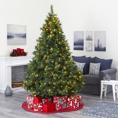 Easy Set-Up Lighted Christmas Tree