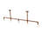 72" Long Alva Conduttura 5 Light Pendant