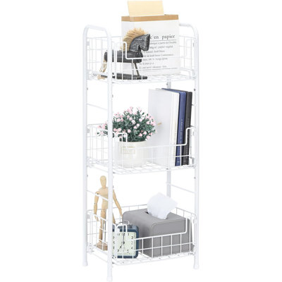 Armoire de salle de bain autoportante en métal Malyha