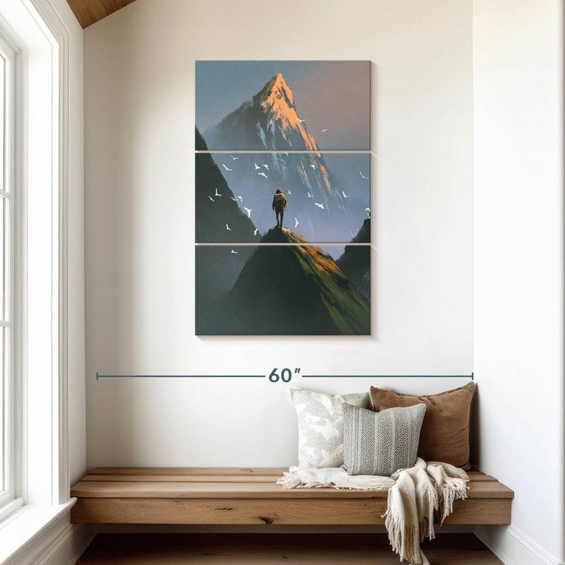 Sireci Man Climbing, 45" H x 28" W