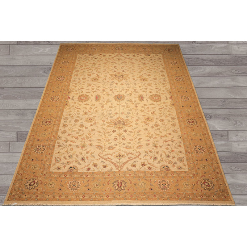 Hand Knotted Wool Oriental Indoor Rug