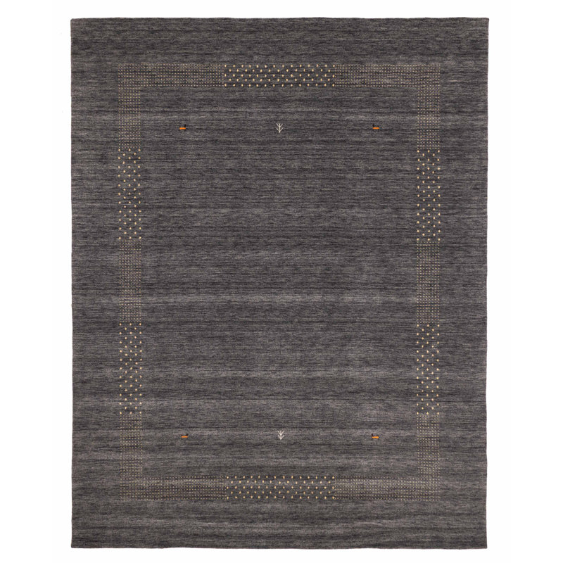 Kashkuli Gabbeh Grey Rug 9'1" x 11'8"