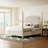 Alcy Upholstered Four Poster Bed-98370174-98370175