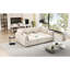 86,6 po Canapé modulaire Canapé modulaire en U Canapé-lit Canapé-lit en L avec repose-pieds mobile et deux ports USB pour le salon, beige-184505689