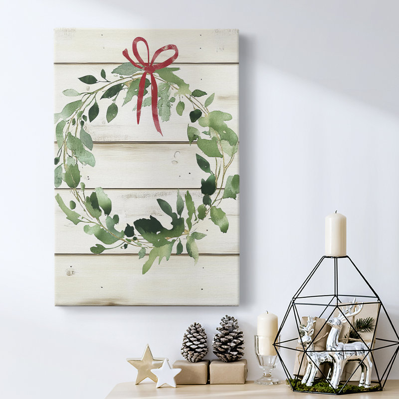 Art des Fêtes de Noël - Toile tendue avec châssis Dcccxxxvi, H 18 po x l 12 po