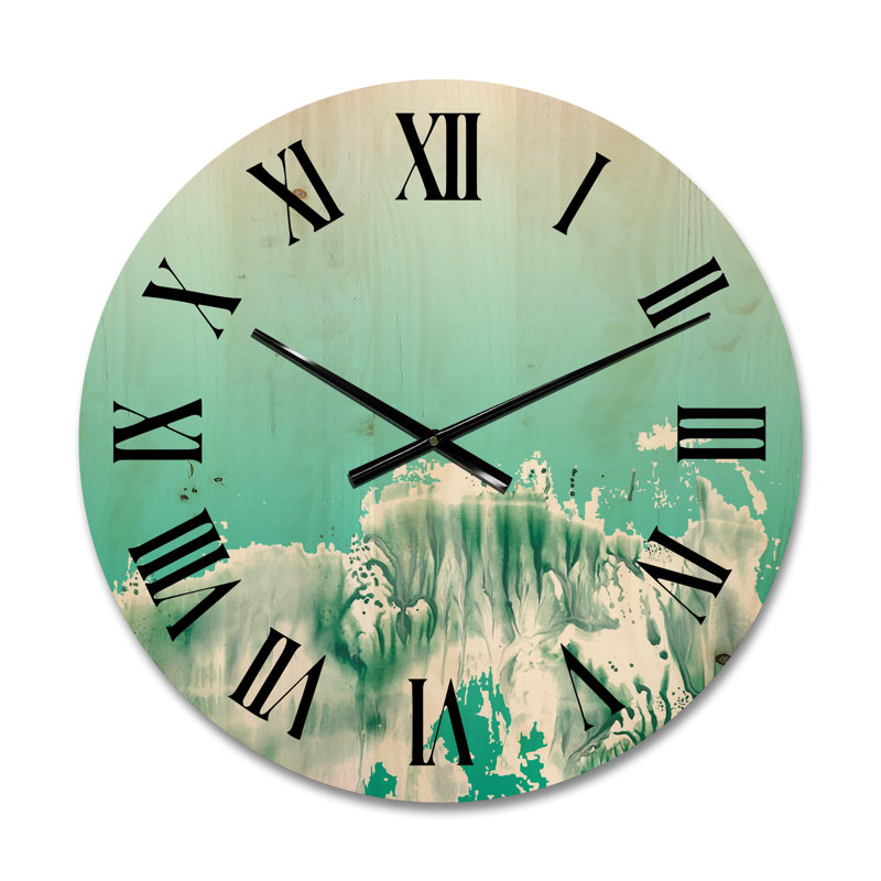 Horloge murale Auquamarine, Moyen