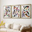 ABSTRACT Series LV - Impression sur mesure encadrée de qualité supérieure - 3 pièces-58767312-58767313