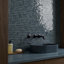 Zelora 1" Glossy Ceramic Mosaic Wall Tile-1400859658