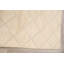 Tapis unique en laine noué à la main nouvel âge de 3 pi 10 po x 5 pi 10 po beige