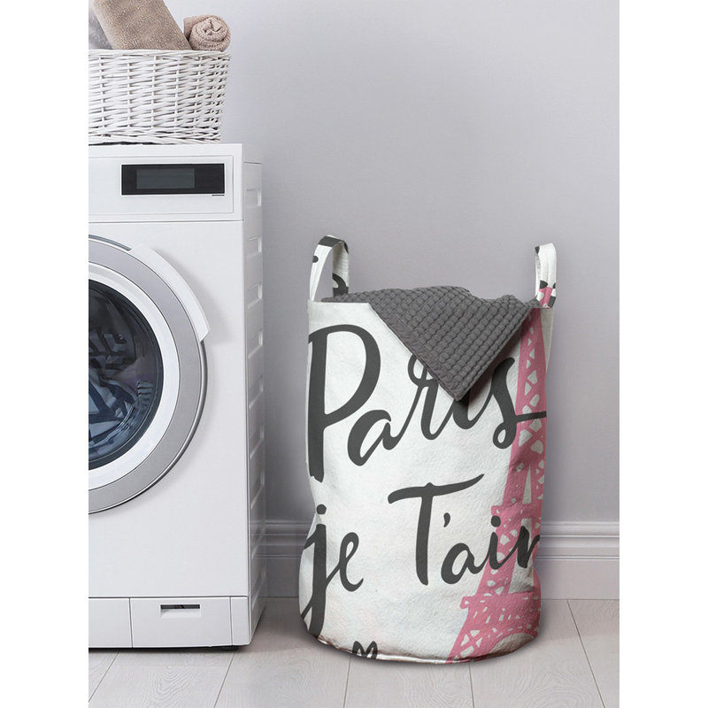 Fabric Laundry Bag with Handles