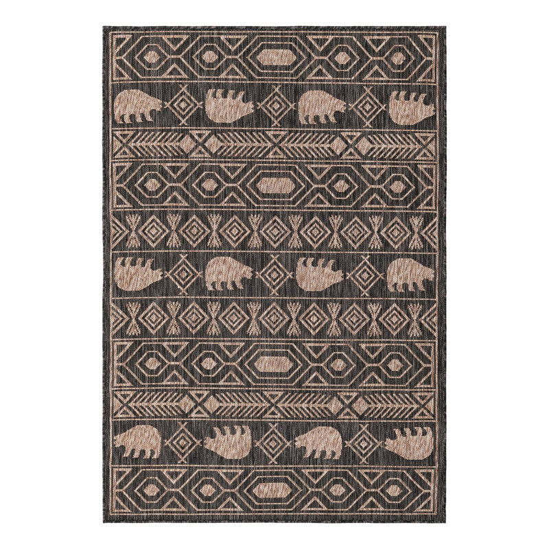 Amasya Marcion Indoor/Outdoor Area Rug, Rectangle 4'1" x 6'1"