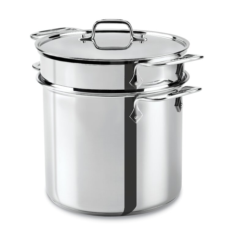 All-Clad 8 Quart Multicooker (with steamer & strainer insert)