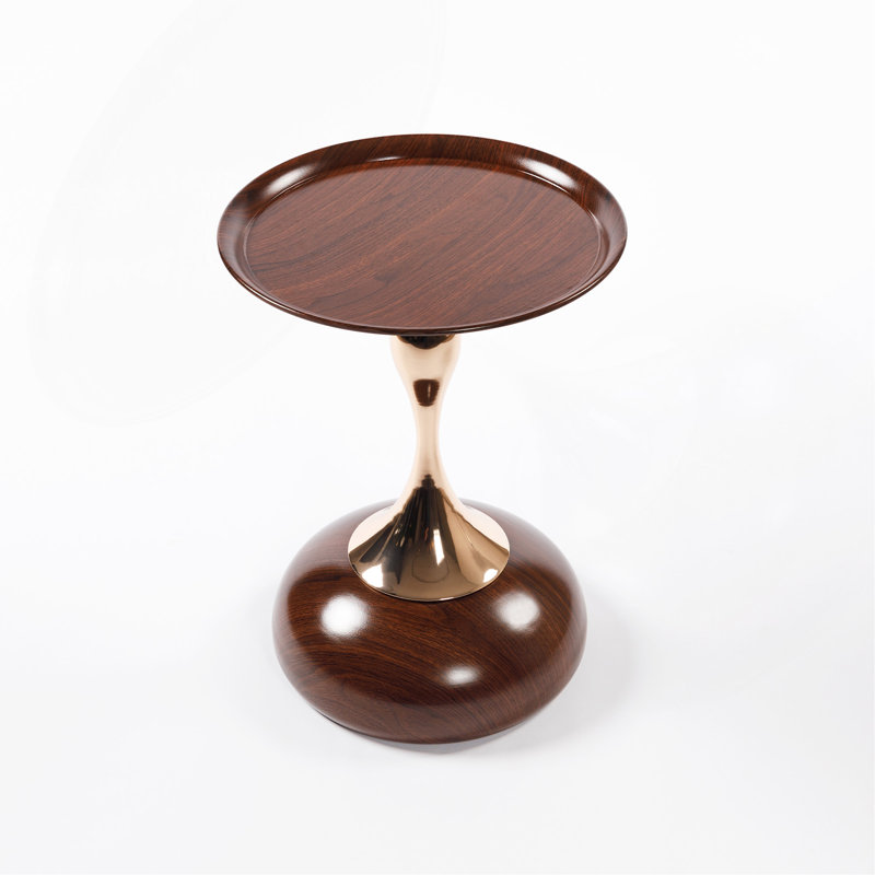 Table d'appoint ronde avec table de bout Mermaid
