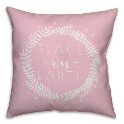  Coussin Peace on Earth