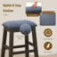 Alizey Counter Stool with Solid Wood Frame