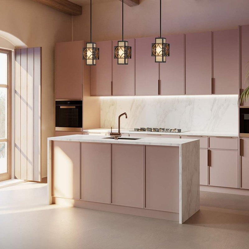 Sayer 1 - Light Square/Rectangle Pendant