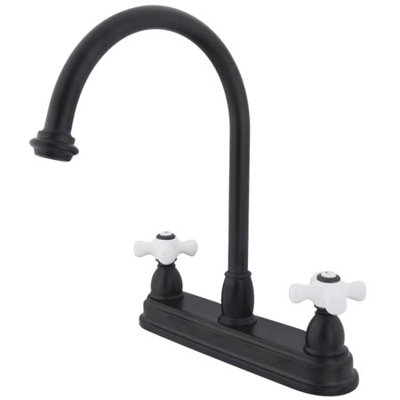 Touchless Double Handle Kitchen Faucet