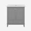 Meuble-lavabo de 30 po avec lavabo simple, armoire encastrée et tiroir-114234384