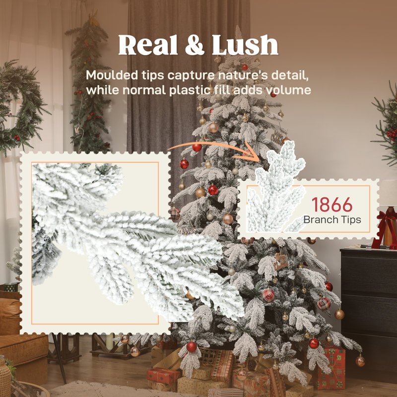 Artificial Christmas Tree, 17.5' H