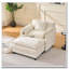 Fauteuil en chenille avec repose-pieds-1259996362