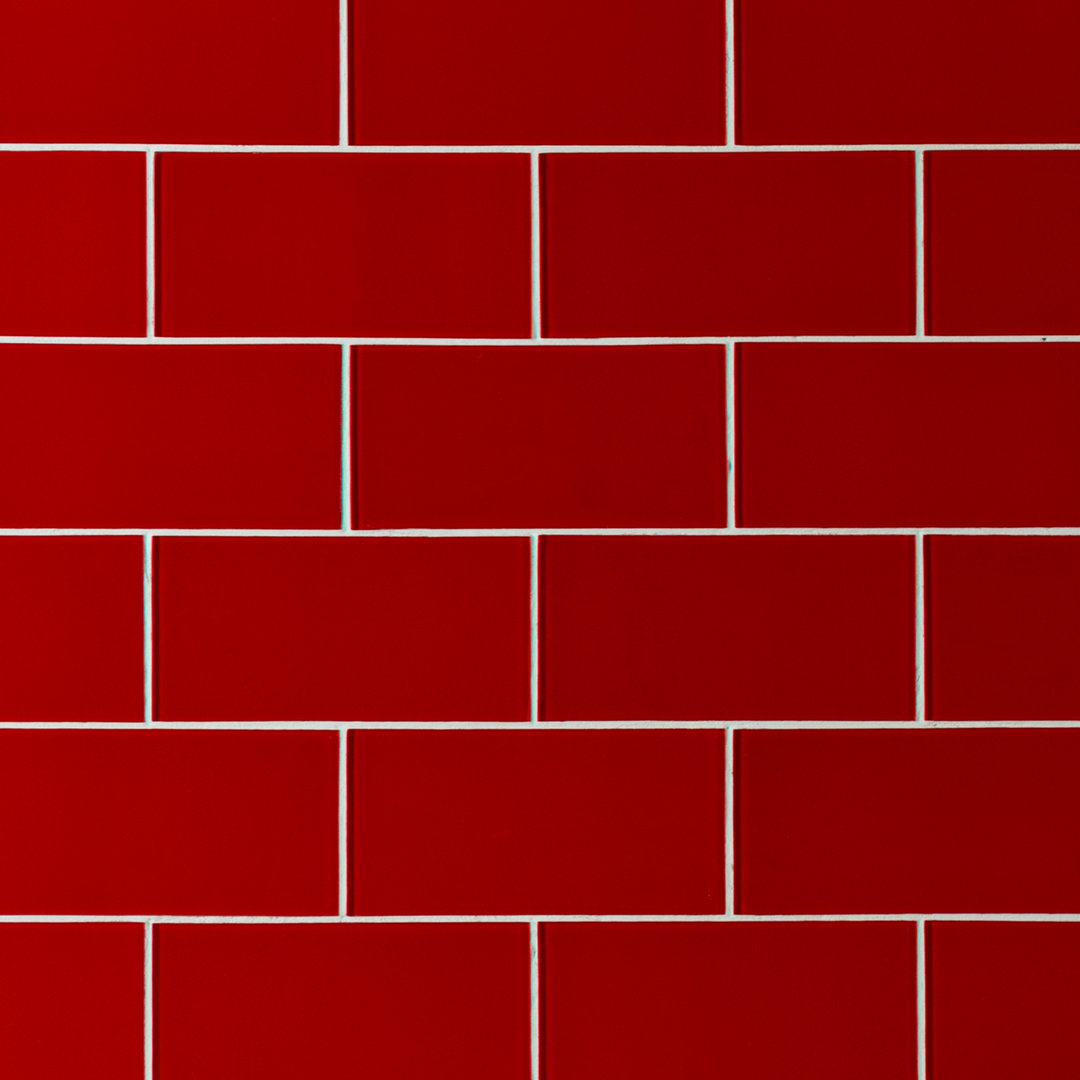 3'' W x 6'' L Glass Peel and Stick Subway Tile WS Tiles®