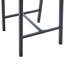 Tabourets de bar à hauteur de comptoir en aluminium 28 po avec repose-pieds-2107210600