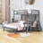 Etra Twin Over Full Bunk Bed with Built-In Ladder-2141124920