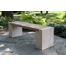 Antique Wash Eucalyptus & Composite Dining Bench