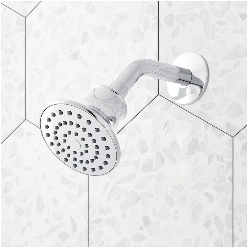 Pendleton Pressure Balance Shower System with Slide Bar and Hand Shower - Chrome, Chrome
