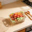 Ensemble de 24 contenants en verre pour aliments avec couvercles verrouillables hermétiques, contenants de préparation de repas en borosilicate pour micro-ondes, four, congélateur et lave-vaisselle