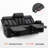 Zhanea Power Reclining Sofa with Heat and Massage,  3-Seat Dual Recliner Sofa-2006917180