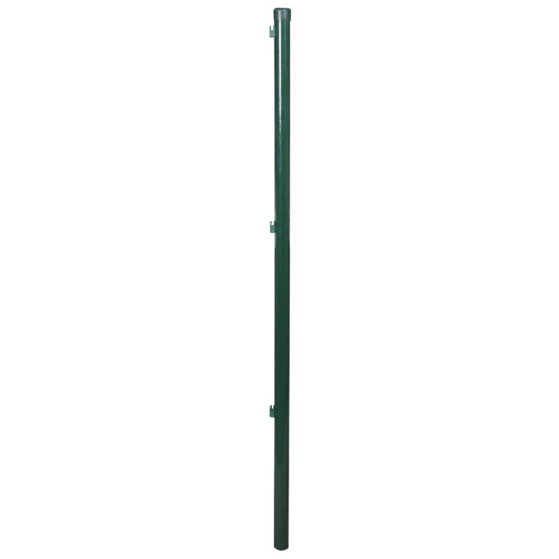 Emjay Symple Stuff Dark Green Metal Line Post for Posts, 175cm H x 3.4cm W x 3.4cm D