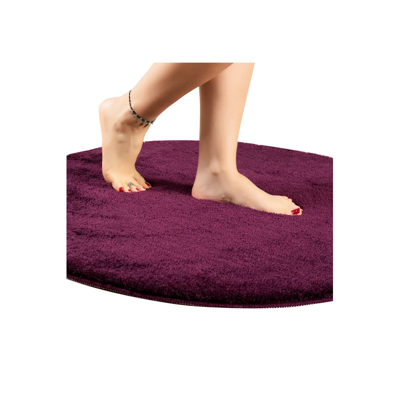 Tapis pour salle de bain Markleeville, Damson