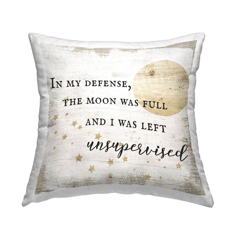 No Decorative Addition Throw Pillow
