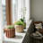 Round Strata Planter SM - Beige Brown-781066782-781066783