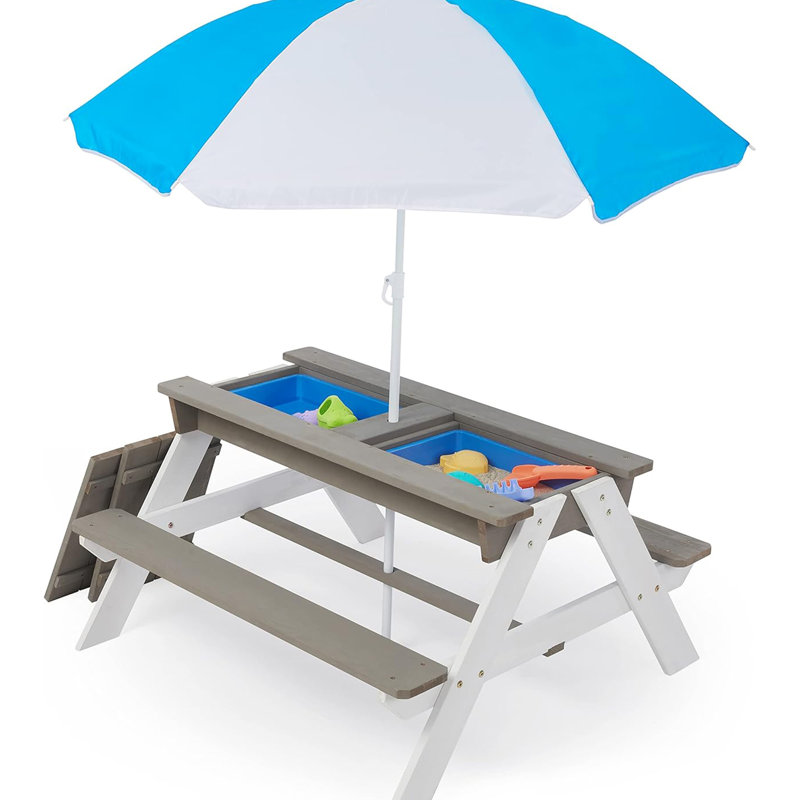 [Assembly Video Provided] Garden Potting Bench Table, Fir Wood Workstation with Storage Shelf, Drawer and Cabinet