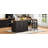 74.8" Kitchen Island with Extendable Dining Table-1375801088