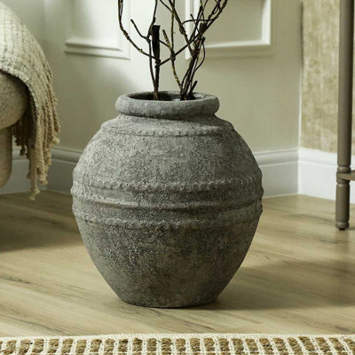 Cerny Terracotta Floor Vase