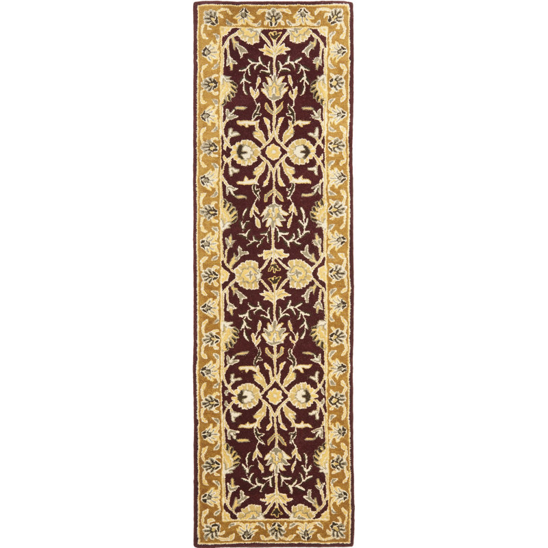 Gorham Hand Tufted Wool Oriental Rug, Runner 2'3" x 8'