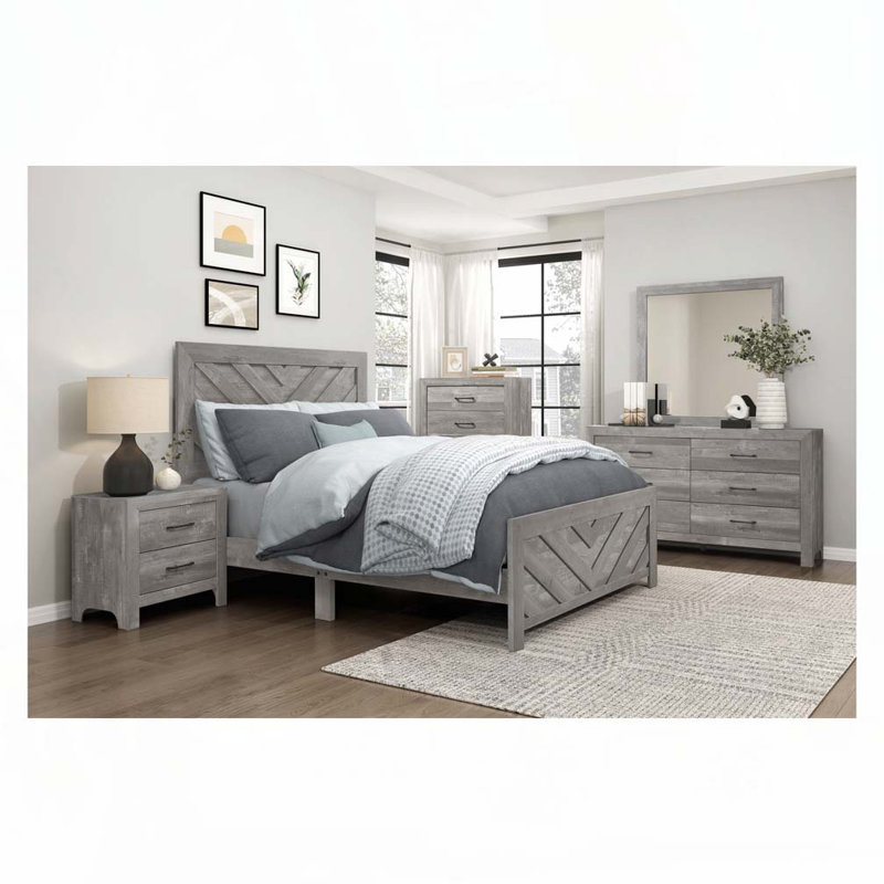 Claudette Solid Wood Bed Frame, Twin, White
