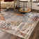 Attlee Multicolor Modern Abstract Geometric Area Rug