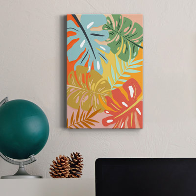 «Tropical Foliage I», impression sur toile tendue