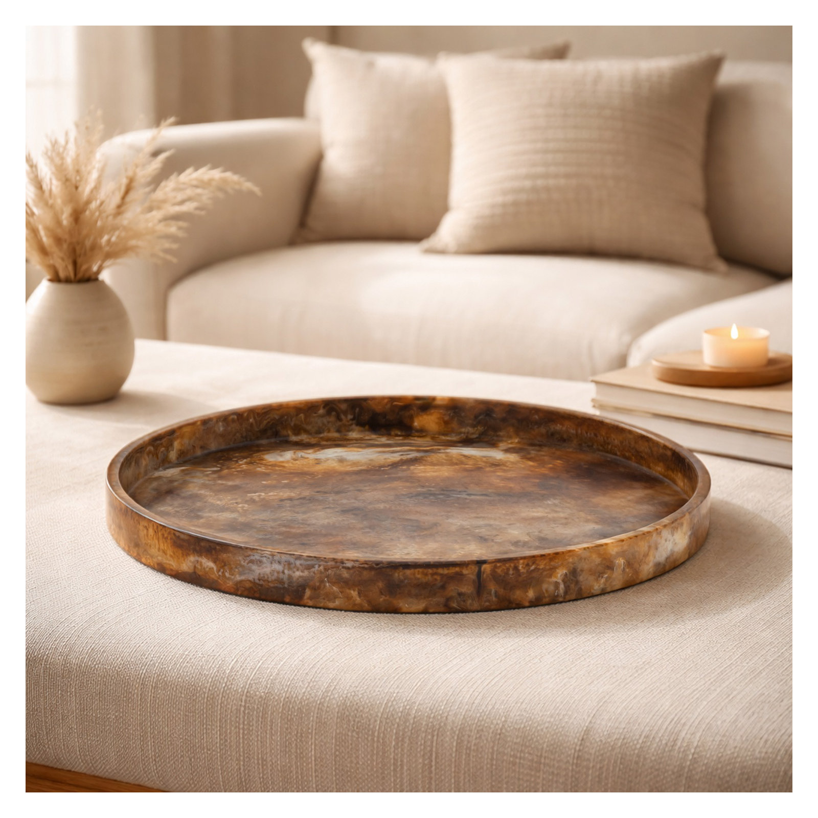 Muriel Resin Tray - Set of 1