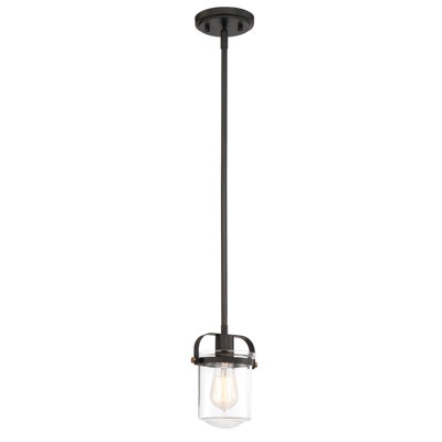 Georgetown 1 - Light Bronze Single Pendant