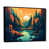 Black Floater Framed selected