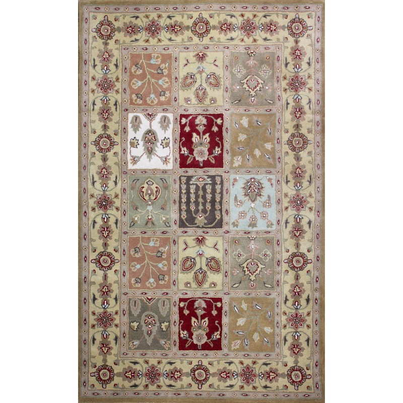 Rowe Wool Floral Indoor Rug