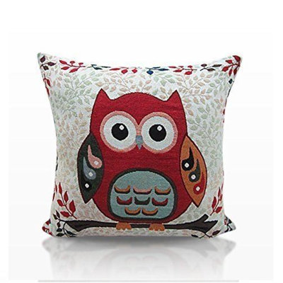 Radlee Toowoo Tapestry Cushion Cover with Filler Pad