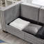Causeuse rembourrée en velours Living-903102340