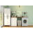 Sparkle Resin Single Storage Cabinet ( 72.6'' H x 25.50'' W x 19.6'' D)